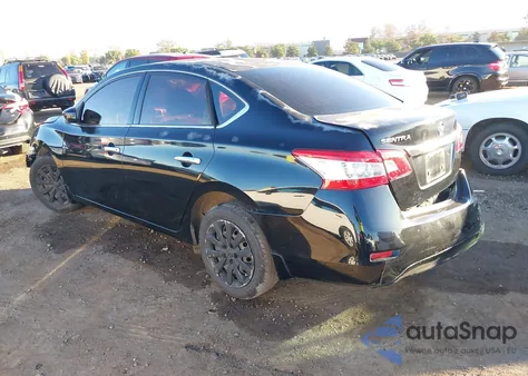 2015 Nissan Sentra S from USA, damaged, VIN 3N1AB7AP6FY370180